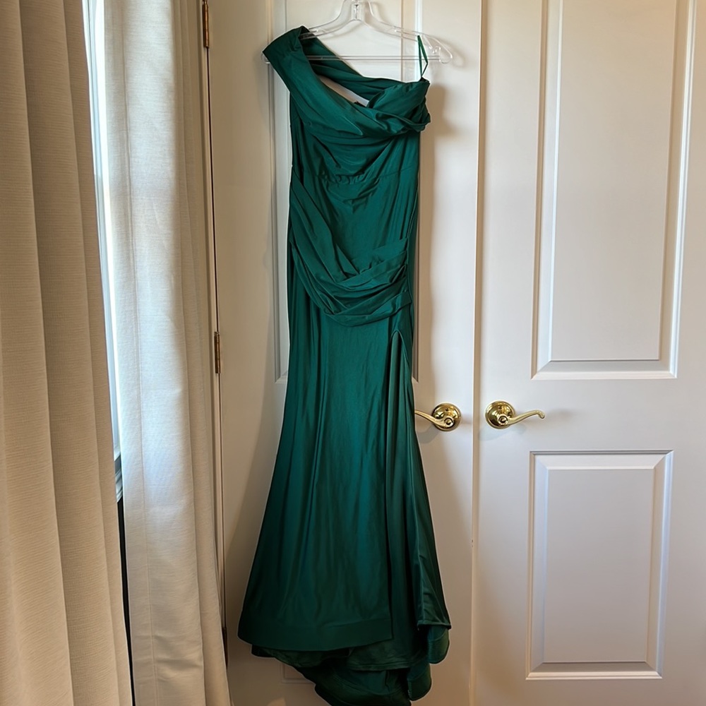 Jessica Angels Hunter Green Dress